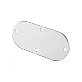 Custom Chrome Flat Inspection Covers Fit For Harley 4-speed Big Twins 65-86 Softail Wide Glide